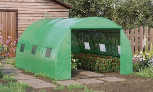 Outsunny Walk-In Garden Greenhouse