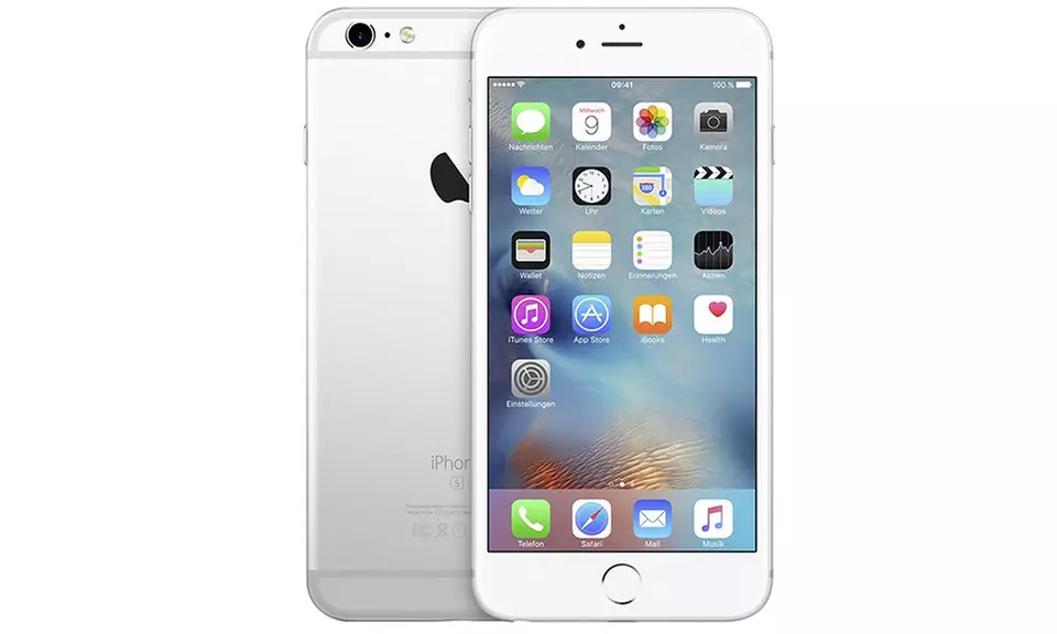 Apple iPhone 6s, 6s Plus: MFi Certified Lightning Cable, GSM Unlocked, Refurbished – Not Compatible with Sprint or Verizon - Second Medium