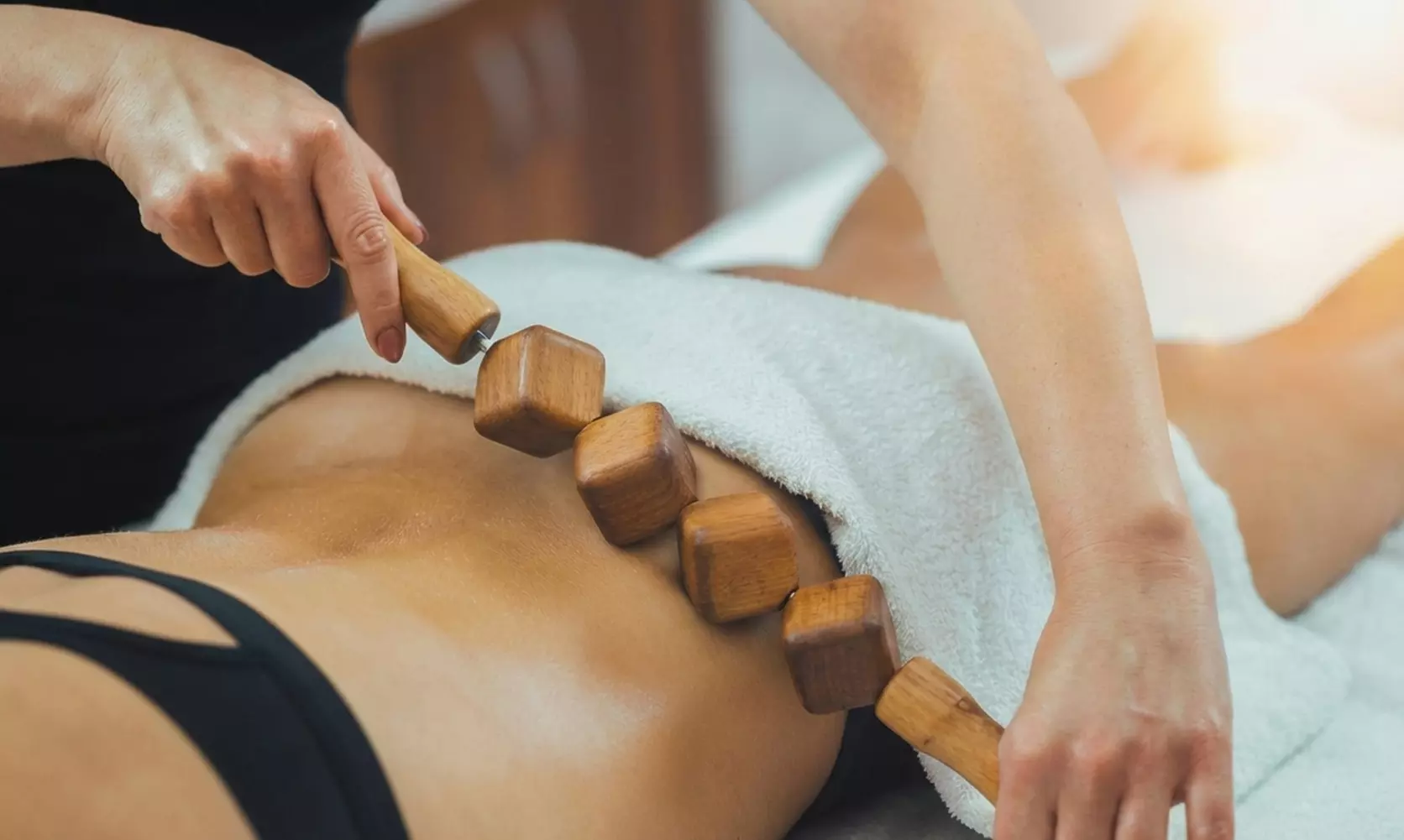 Hasta 6 sesiones de maderoterapia y presoterapia de 1 h para 1 persona