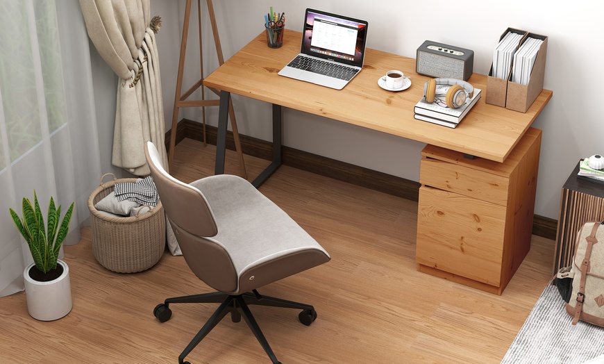 Image 10: HomCom Desk Selection: Stylish, Functional Workspace Solutions