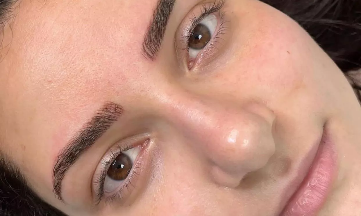 Eyebrow microblading or Lip Blush (Semi Permanent Makeup) at Blend Beauty Artisans (Up to 36% Off)