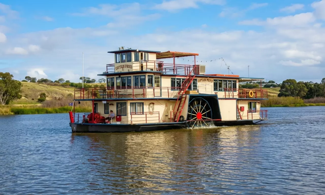 Captain Proud: Scenic 3-Hr Murray River Lunch Cruise for Child & Adult