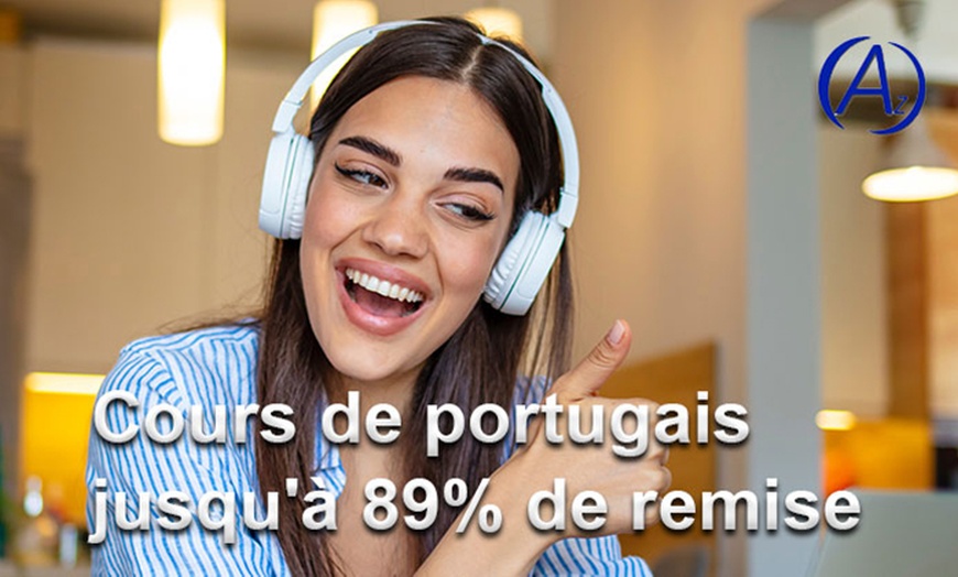 Image 1: Cours de portugais en ligne avec PortuguesAZ