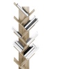 Image 4: Bibliothèque arborescente en bois avec 9 tablettes