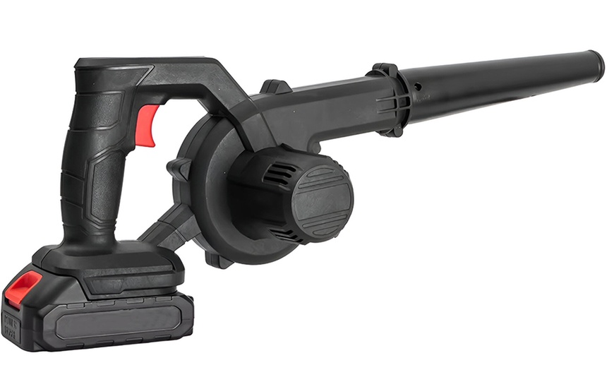 Image 4: Electrische blower en stofzuiger in één