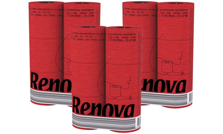 Image 3: Six Rolls of Renova Coloured Toilet Paper