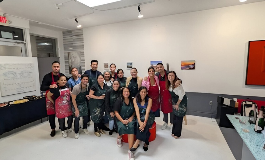 Image 5: Mandala Plates, Guided Painting, Figure Drawing Workshop for 1,2 or 4 