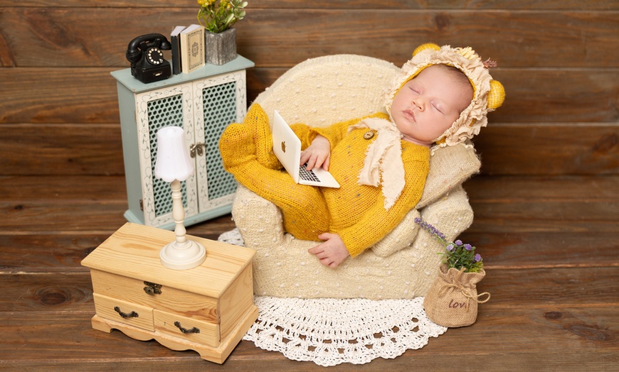 Image 3: Sesión de fotos de embarazo o recién nacido a elegir para 1 persona