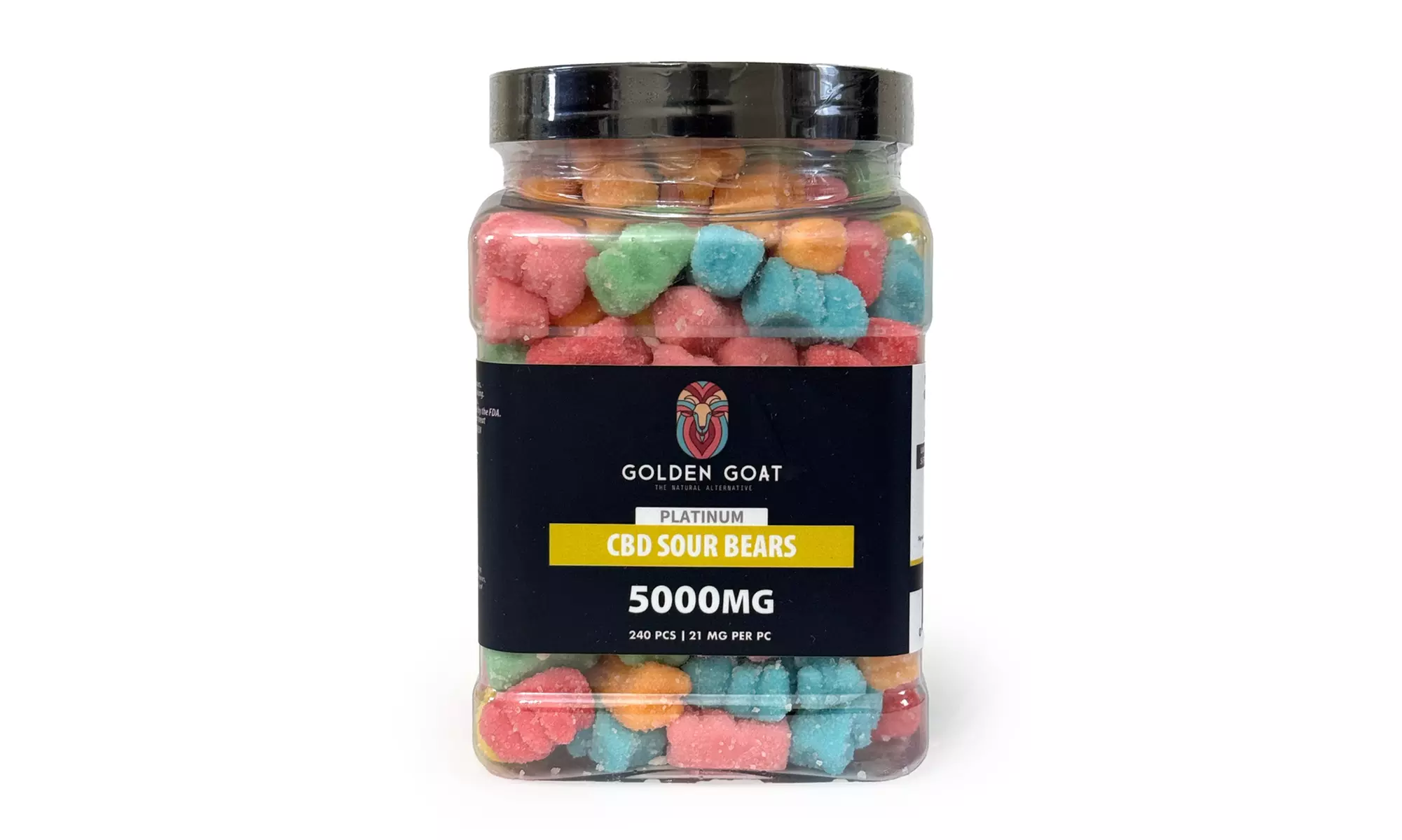 3000MG - 12,000MG Premium Grade CBD Infused Gummies by Golden Goat