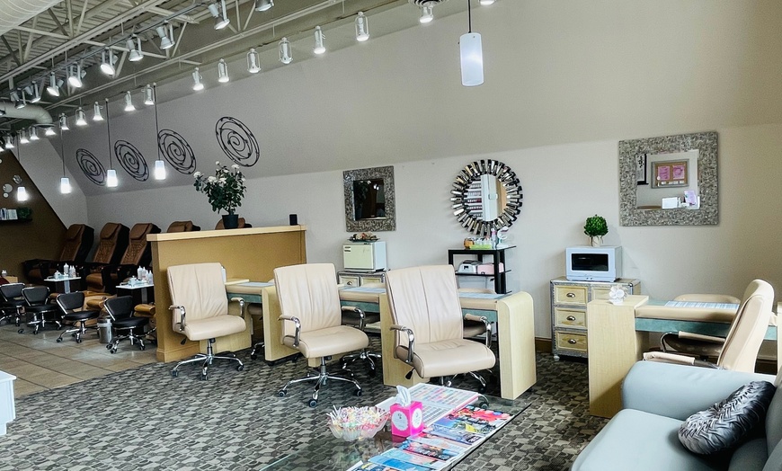 Image 3: Gel Manicures, Spa Pedicures, or Mani-Pedi Packages at Nail Zone 