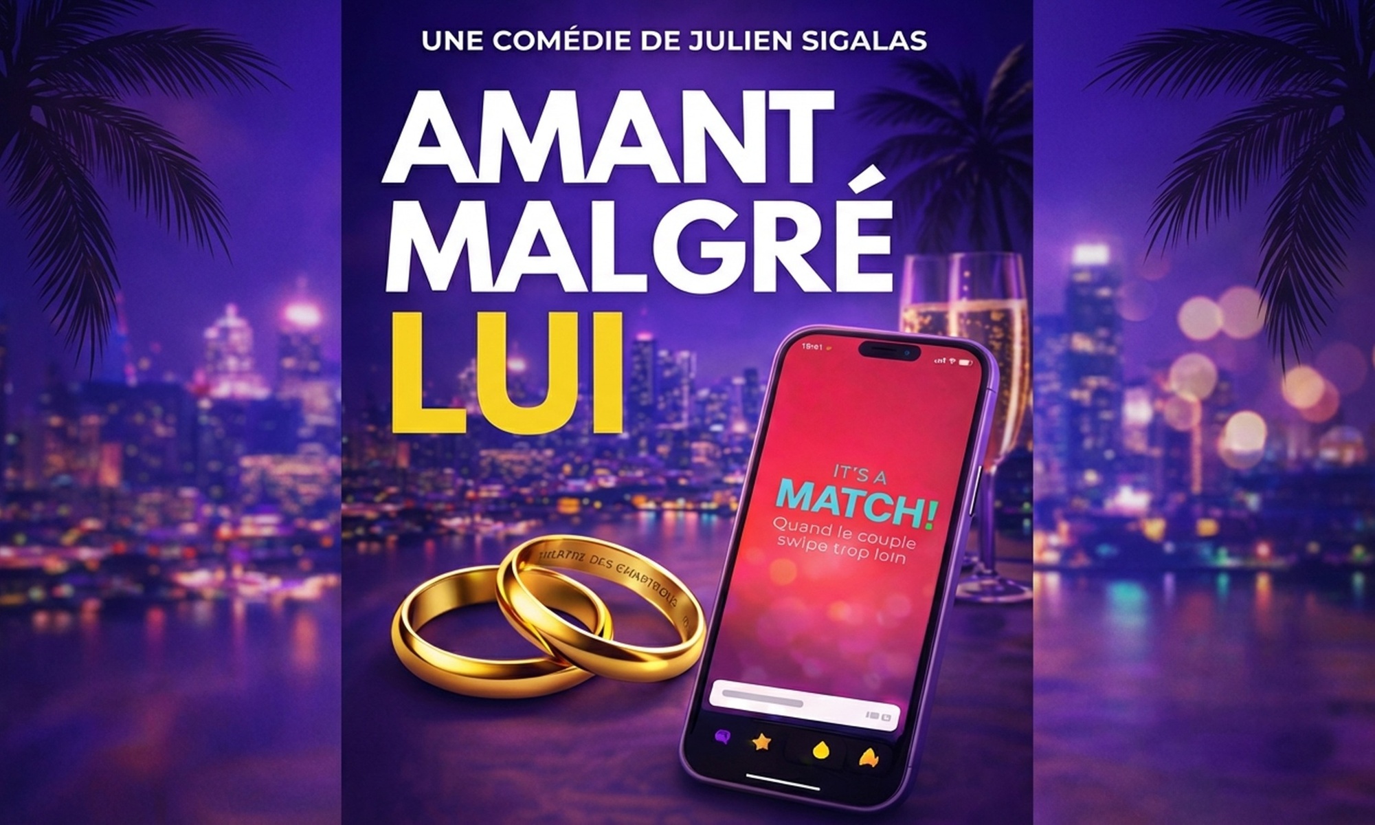 "Amant malgré lui" au Théatre des Chartrons - de juillet à sept. 2026