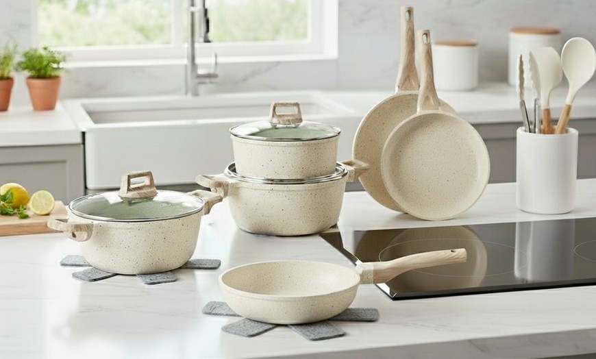 Image 9: Batterie de cuisine avec 15 pièces antiadhésives