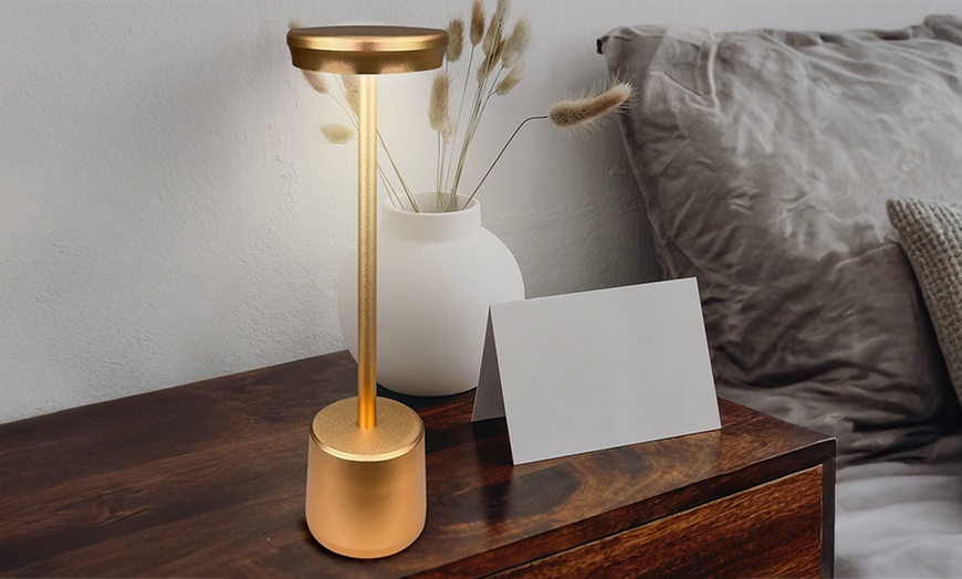 Image 63: Set van 2 led tafellampen collectie