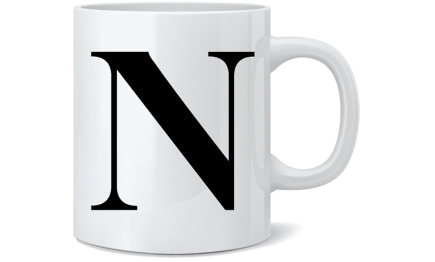 Image 16: Alphabet Letter Mug