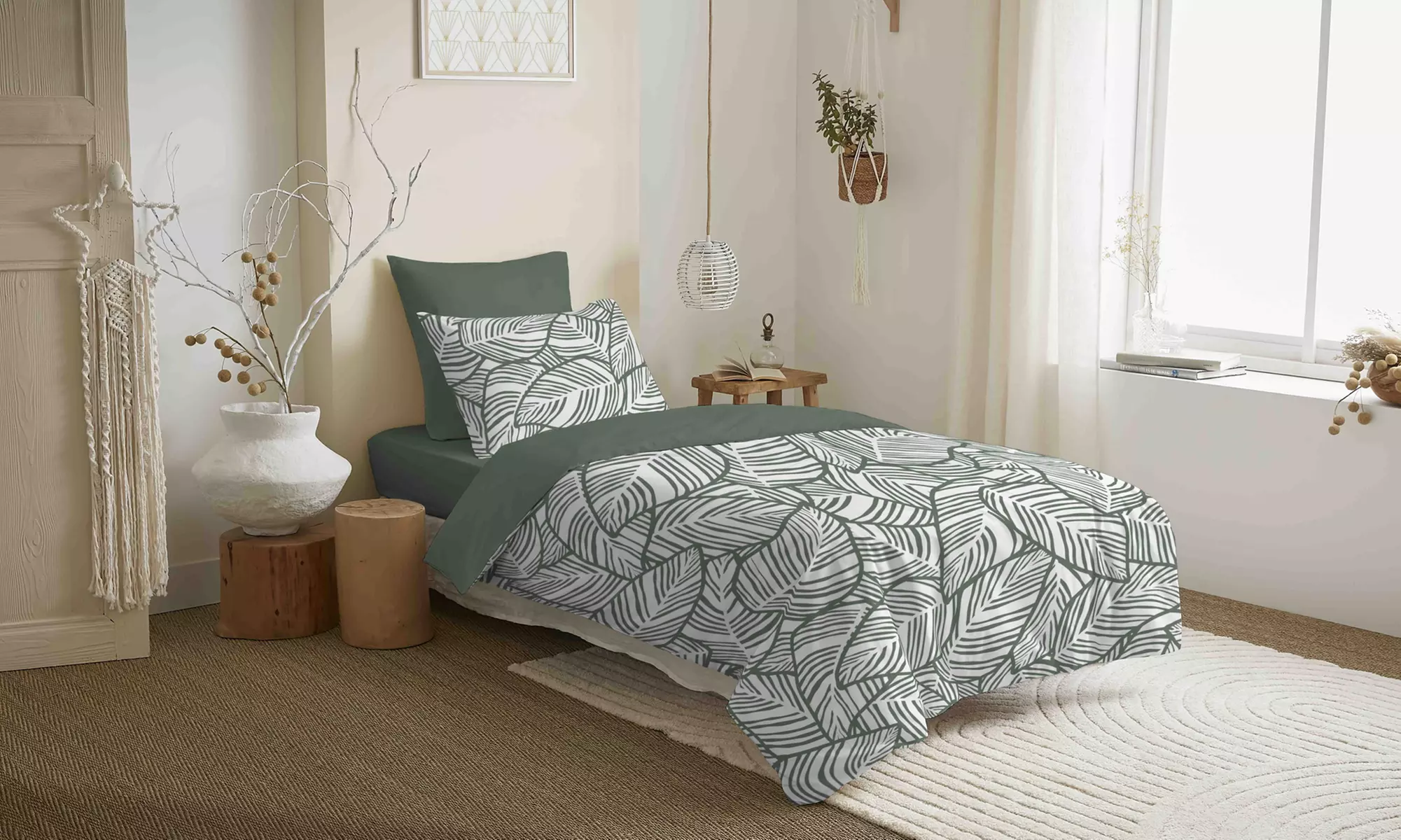 Pack complet de linge de lit, 4 ou 6 pièces, Univers decor