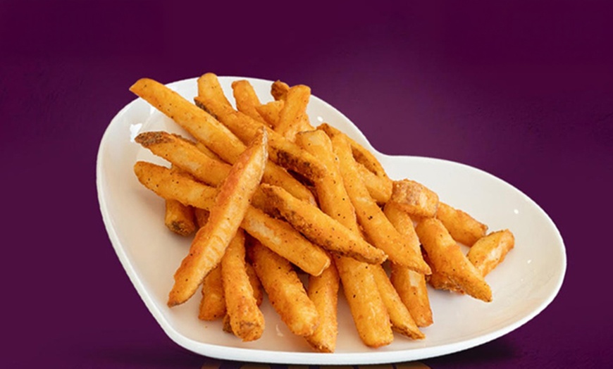 Image 7: Chicken Sandwich or Tender Combos with Fries and Drinks and More