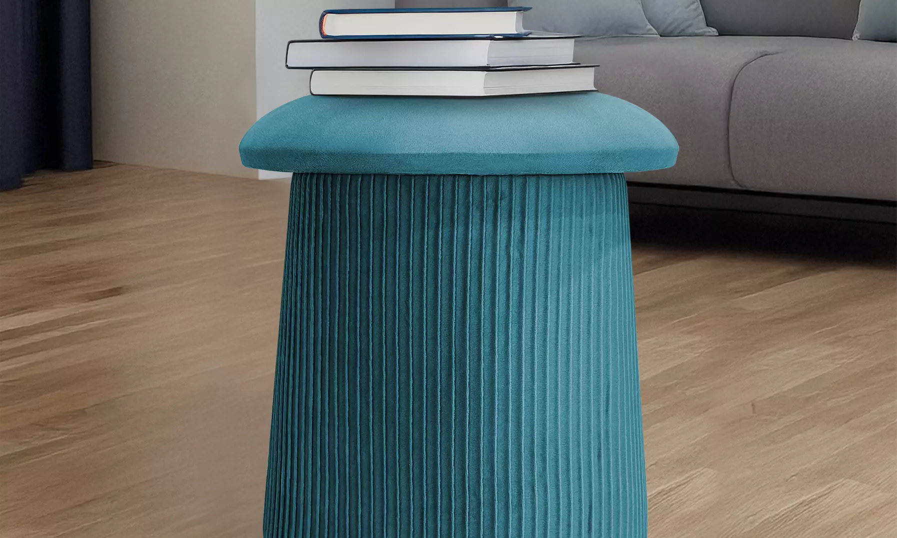 Pouf en forme de champignon