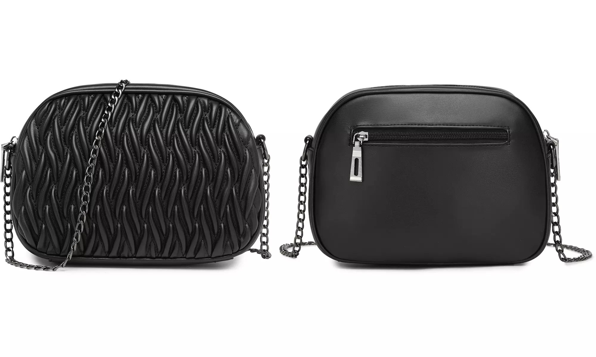 Soft Lady's Crossbody Shoulder Bag With Long Strap