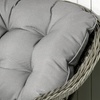 Image 6: Four-Piece Outsunny Rattan-Effect Wicker Sofa Set