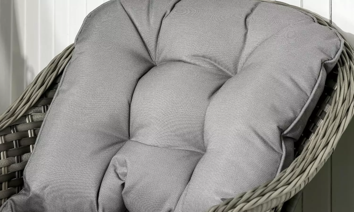 Four-Piece Outsunny Rattan-Effect Wicker Sofa Set