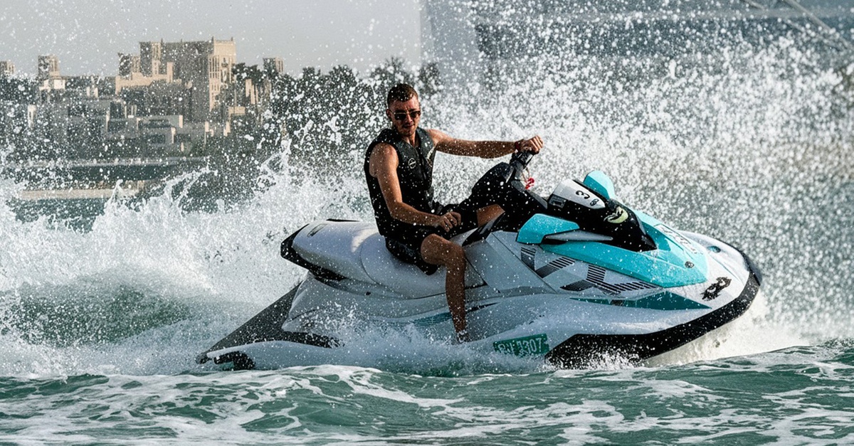 30 Or 60-Minute Jet Ski With Optional Fly Board Or Banana Ride Rental 30 Or 60-Minute Jet Ski With Optional Fly Board Or Banana Ride Rental