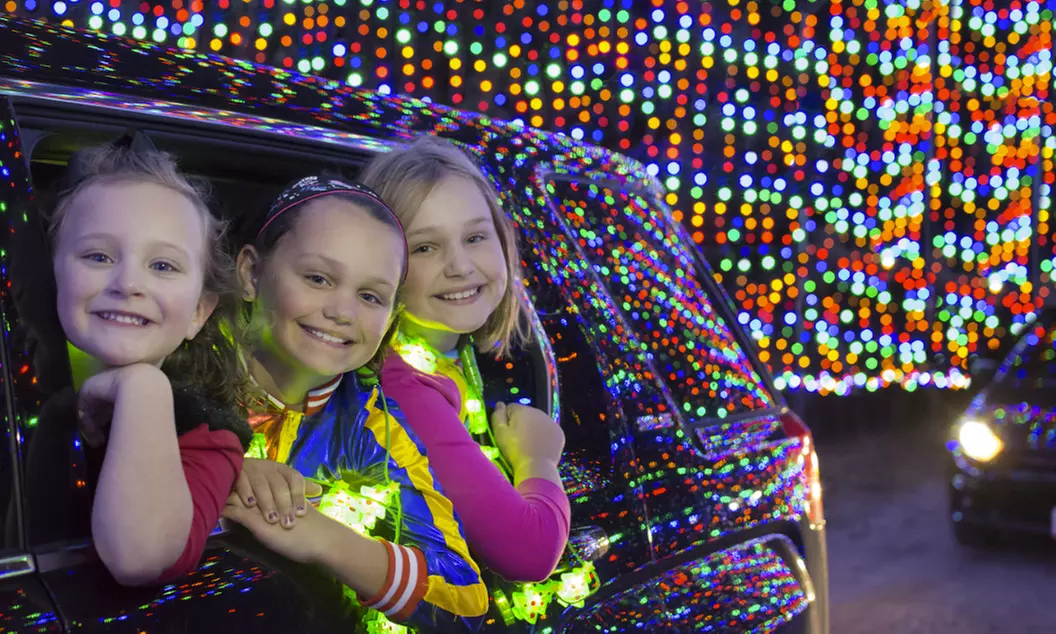 $19 for Double-Double Deal: Double Drive-Through Pass for One Vehicle to Magic of Lights ($40 Value) - Primary Image