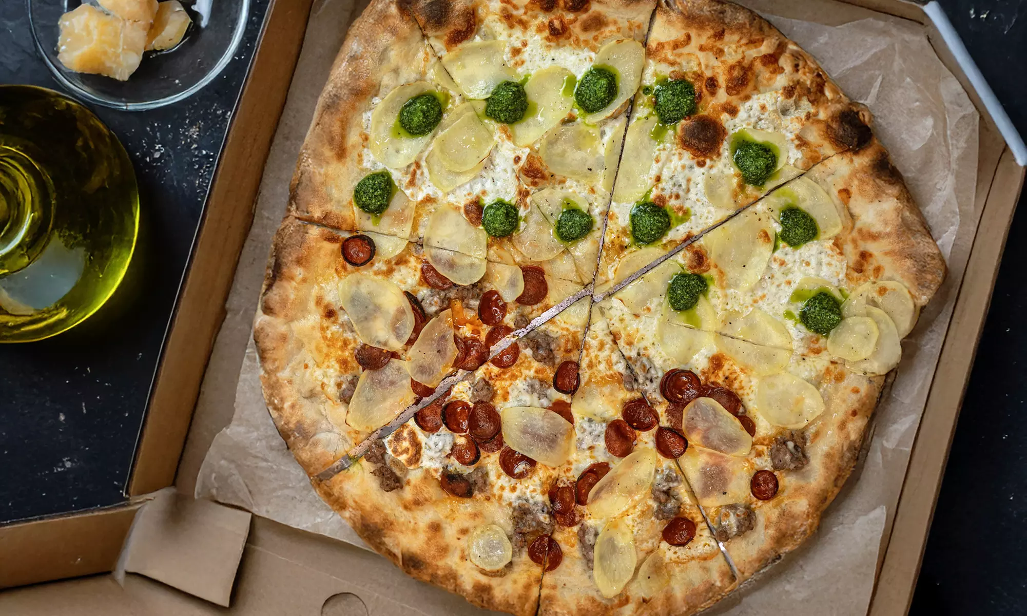 Pizza & Friends Banquet | Pizza Party for 4 – The Ultimate Group Feast