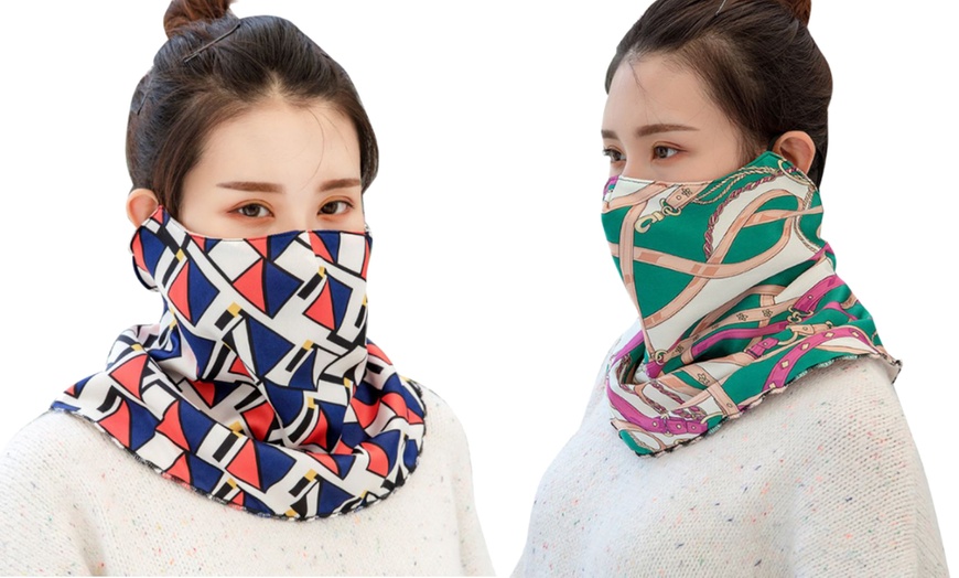 Image 12: Reusable Fleece Face/Neck Mask