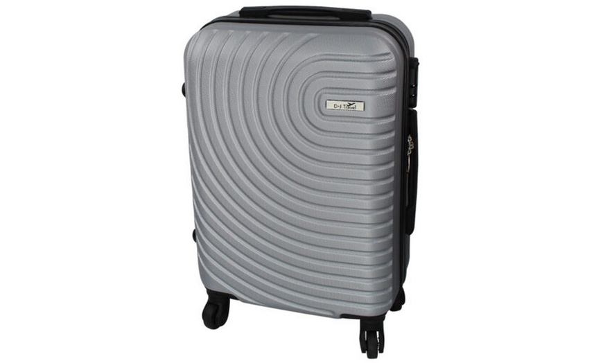 Image 18: 18'' Cabin Suitcase - ABS Hard Shell, Spinner Wheels, Lock