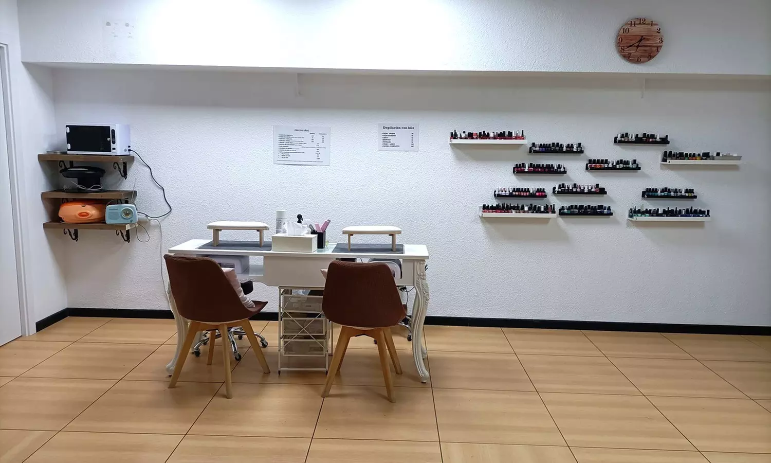 Manicura, pedicura o manicura y pedicura semipermanente