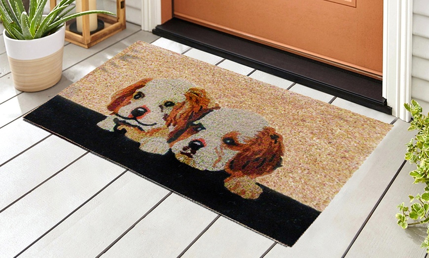 Image 26: Zerbino in cocco con retro antiscivolo