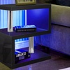 Image 4: High Gloss LED Coffee and Side Table Range