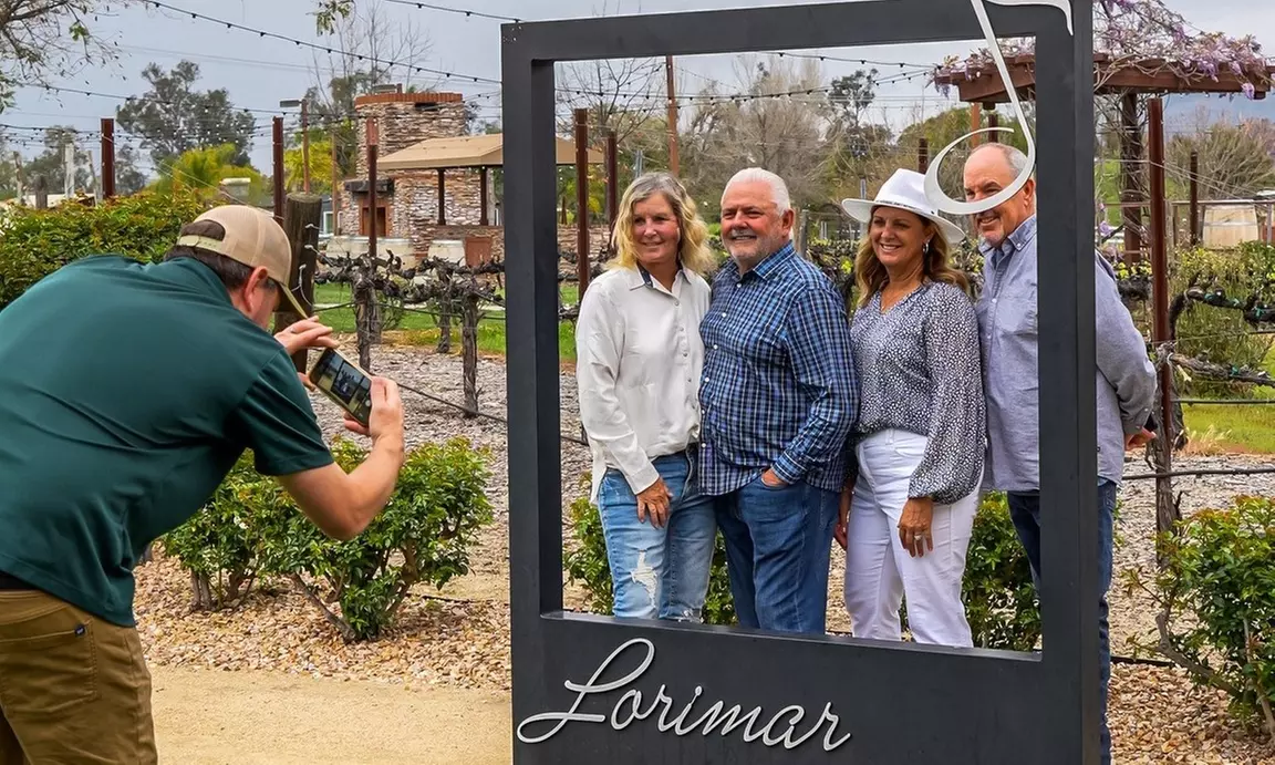 50% Off Wine Tasting or Wine + Charcuterie at Lorimar Vineyards