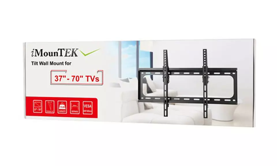 iMounTEK Fixed, Tilt, or Full Motion Wall Mount For 23" - 70" TVs