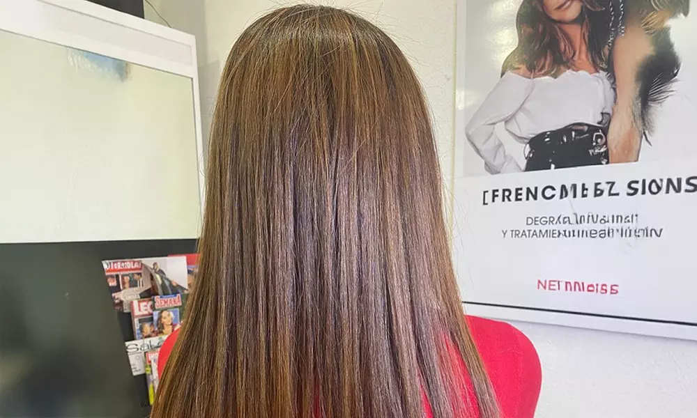 Alisado de queratina vegano con lavado, corte, secado y peinado