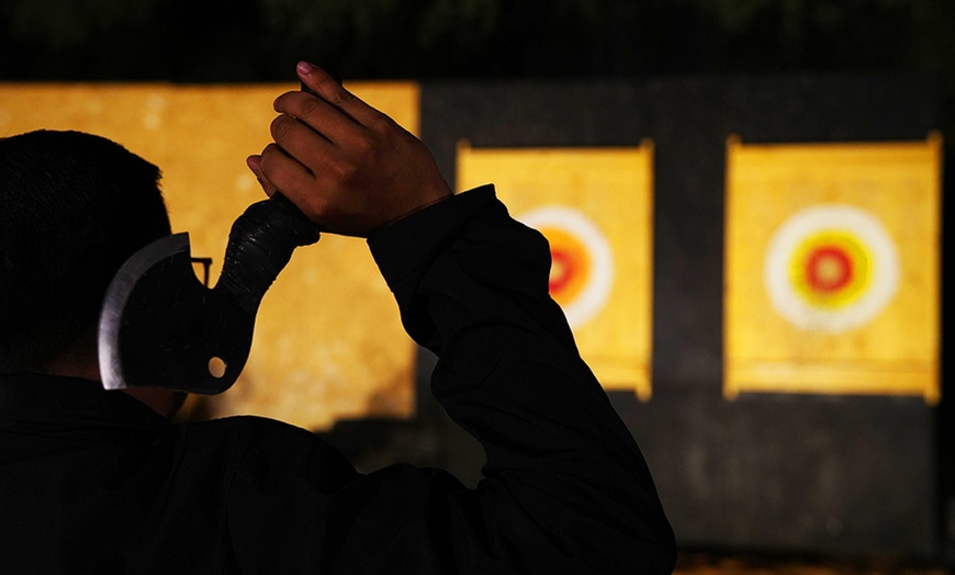 Image 2: Feel the Rush with 5, 10 or 15 Axe Throws at One Degree Cafe