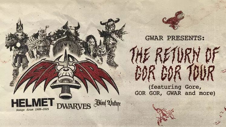 GWAR - The Return of GOR GOR on November 20 at 7 p.m. - Primary Image