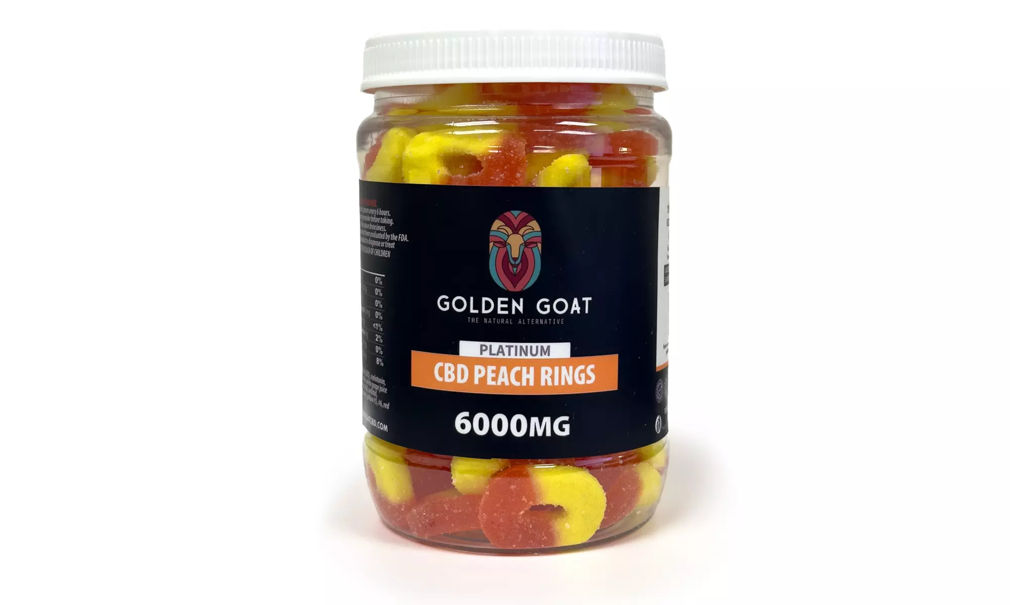 3000MG - 12,000MG Premium Grade CBD Infused Gummies by Golden Goat