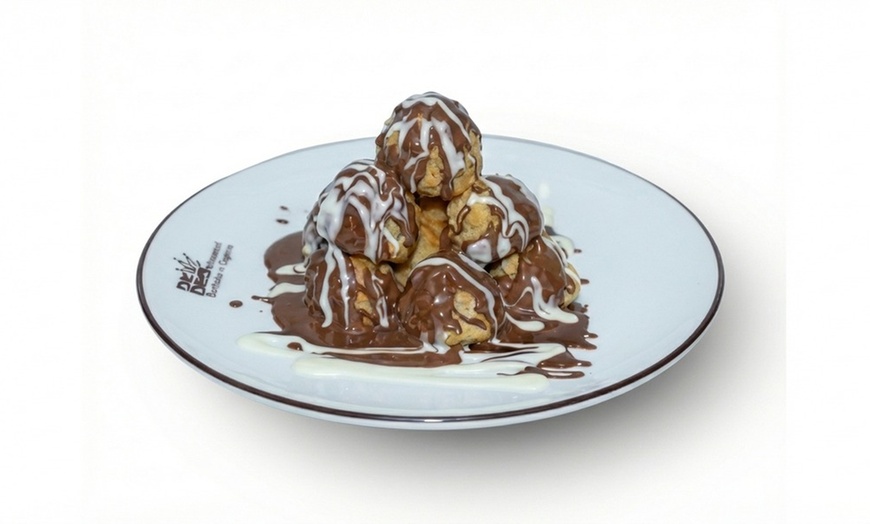 Image 6: Hot or Iced Beverages with Sweet Bakery Treats for One or Two People