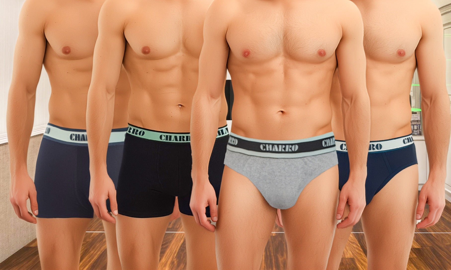 Bis zu 12x Charro Herren-Boxershorts oder -Slips