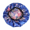 Image 19: Women Satin Night Sleep Cap Hair Bonnet Hat Silk Head Cover Wide Elastic Band