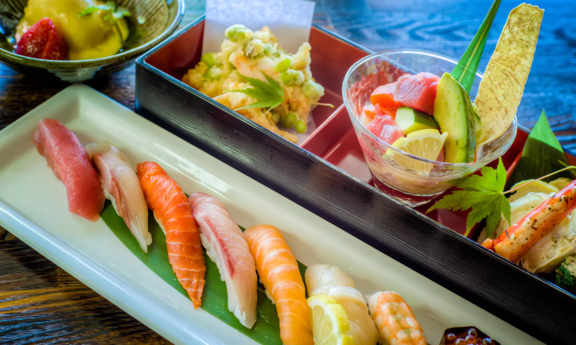 Chef's Prix Fixe Japanese Dinner for Two at I Love Sushi on Lake Union. Groupon Reservation Required.    - Primary Image