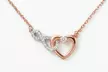 Rose Gold Heart Necklace for Couples - Image 3