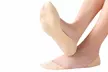 3 Pairs Ultra Low Cut Liner No Show Non Slip Invisible Socks for Flats Shoes - Second Medium