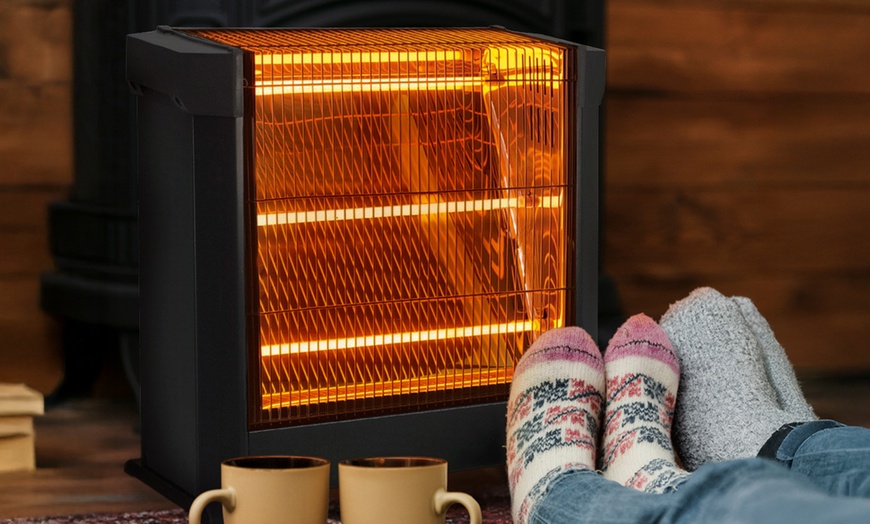 Image 3: Elektrischer Quarz-Infrarot-Heizstrahler 1800 W