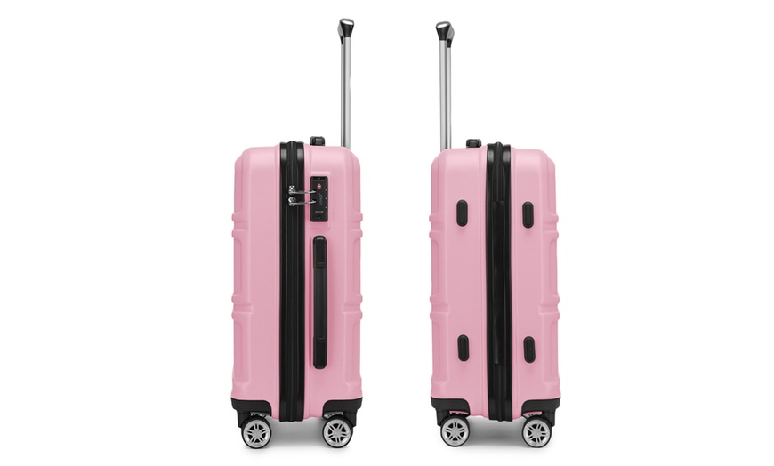 Image 31: Travel Suitcase with 360° Spinner Wheels and TSA Locks