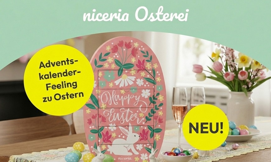 Urban-Feinkost & Wellness zu Ostern mit dem niceria XXL-Osterei