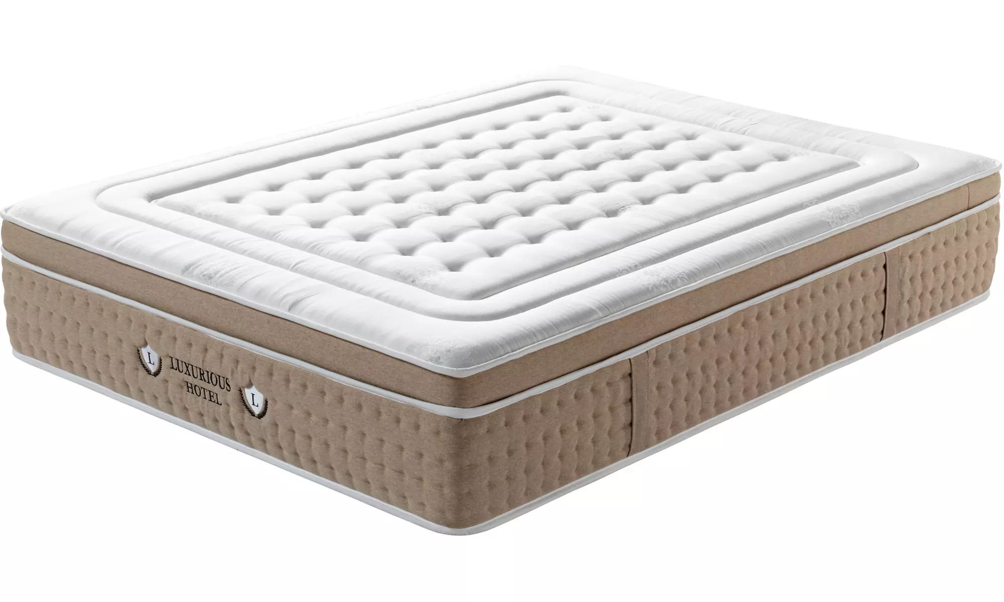 Colchón Combi de 22 cm con cubrecolchón, SAMPUR