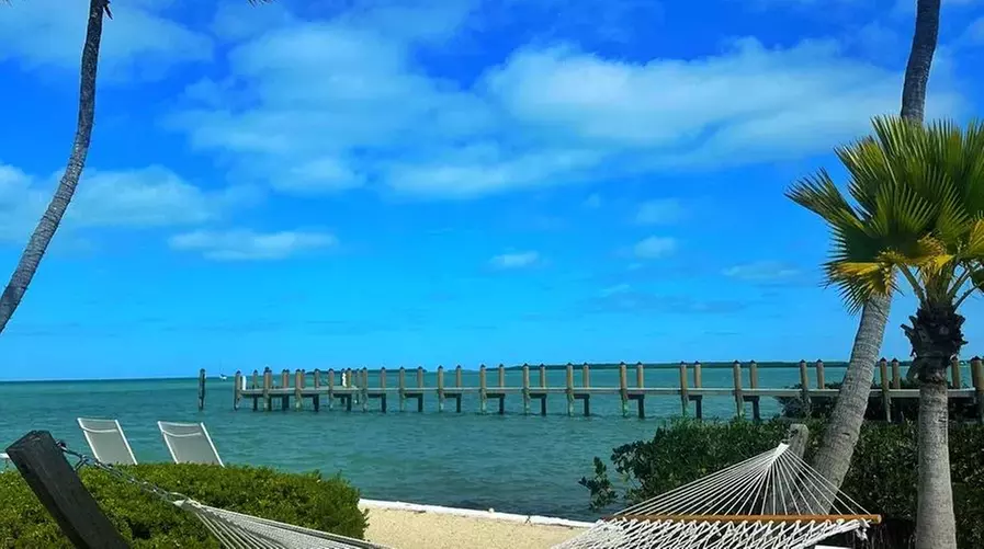 Relax by the water with stunning views and tropical vibes