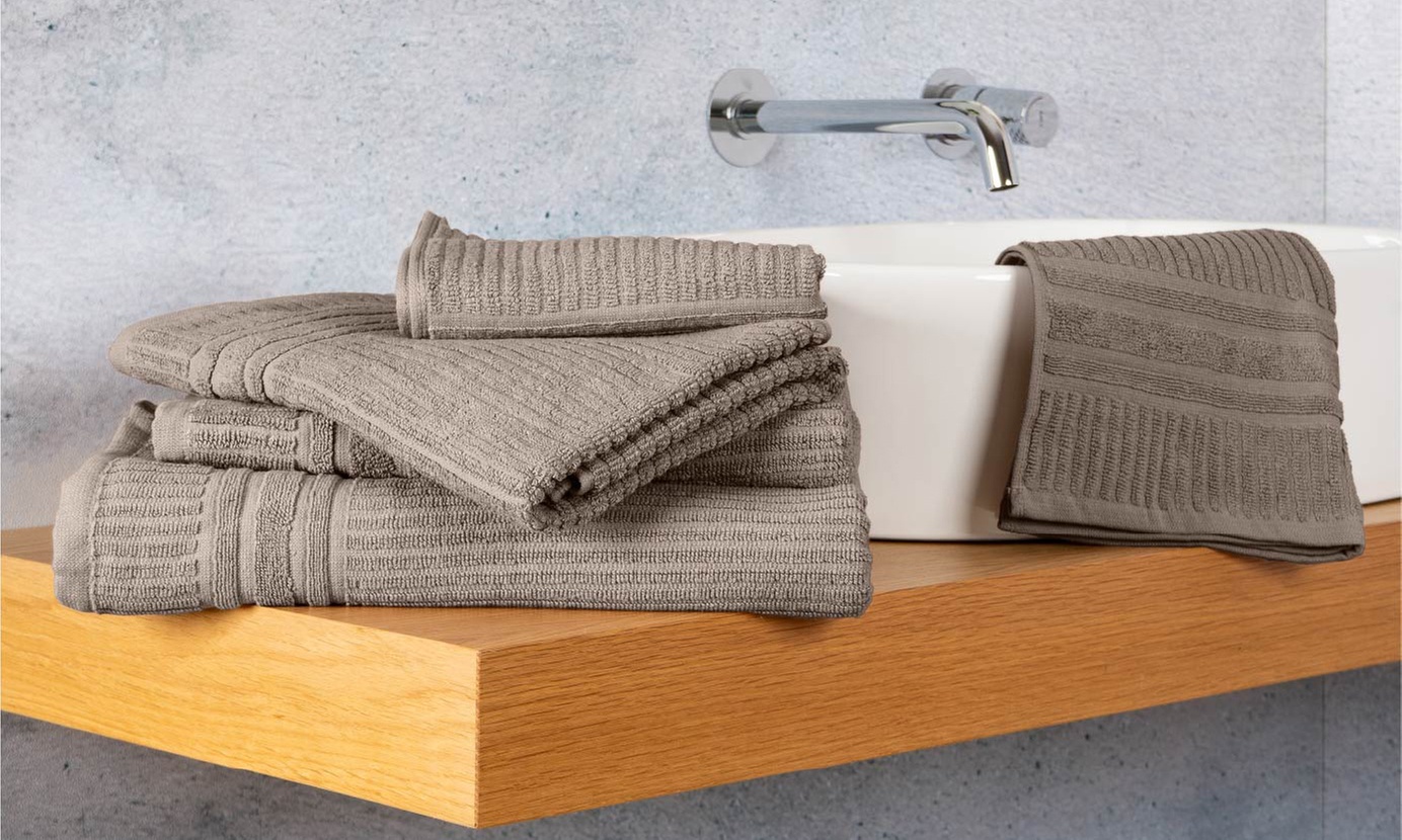 Ensemble de 5 serviettes en coton